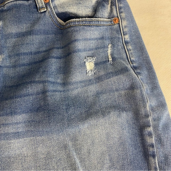 Distressed Denim Women Shorts - Picture 7 of 16